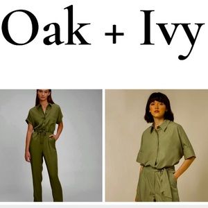 🆕💚 OAK + IVY RAYON JUMPSUIT 💚🆕